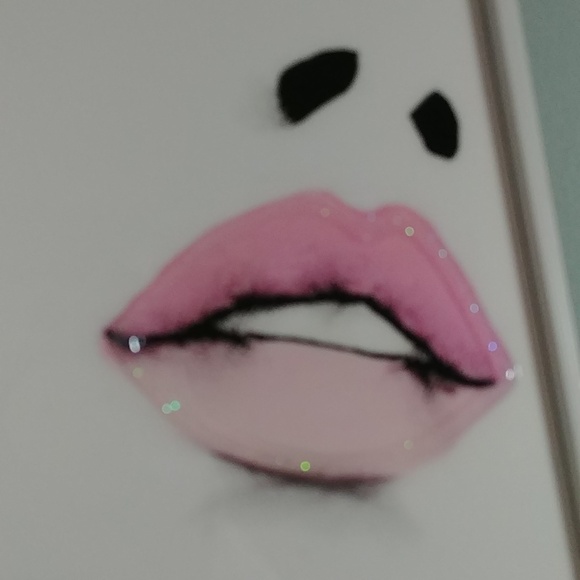 NEW Face Makeup Part Face Framed Photo Makeup Room Boudoir Décor - Picture 3 of 7